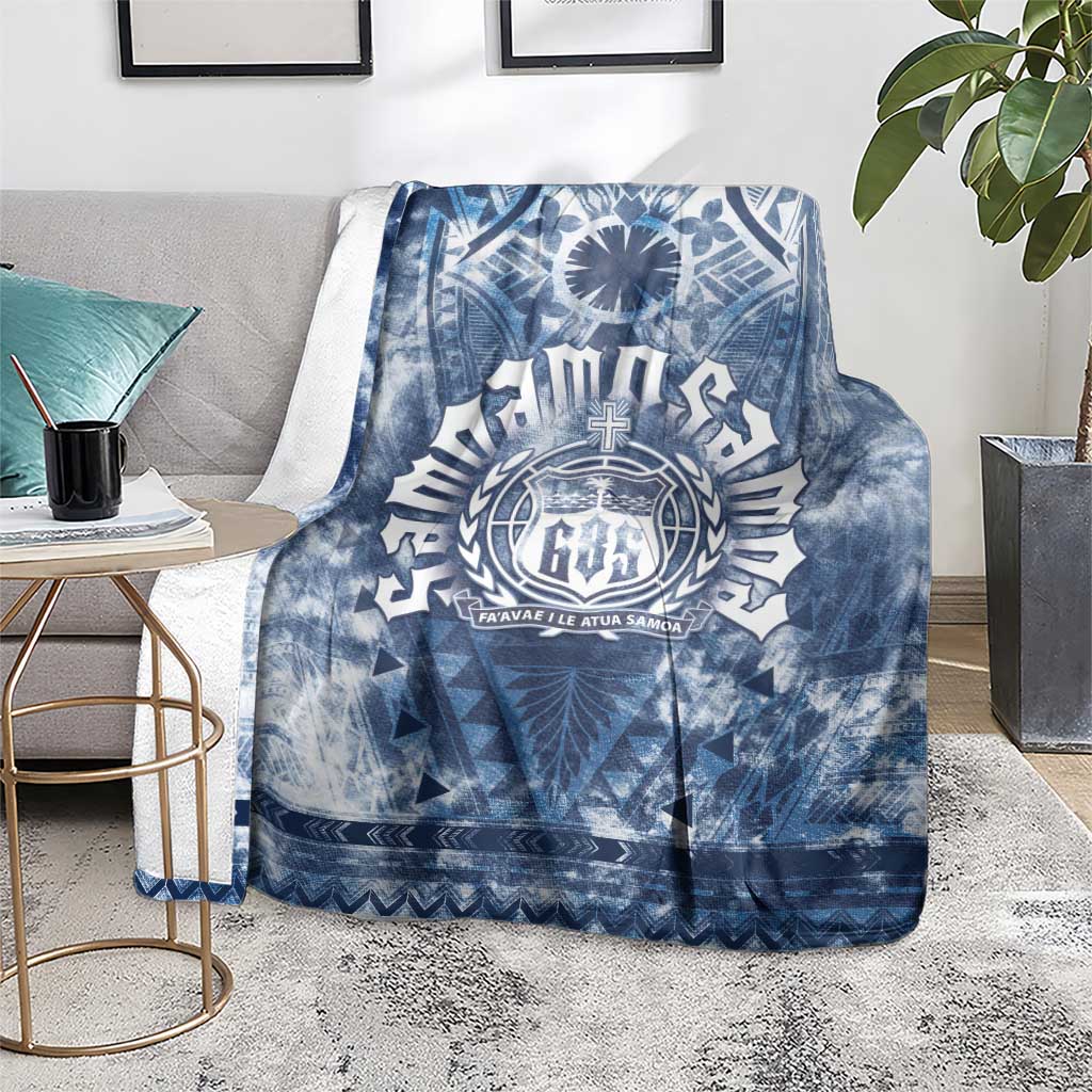 Samoa 685 Blanket Polynesian Pattern Tie Dye Style LT05 - Polynesian Pride