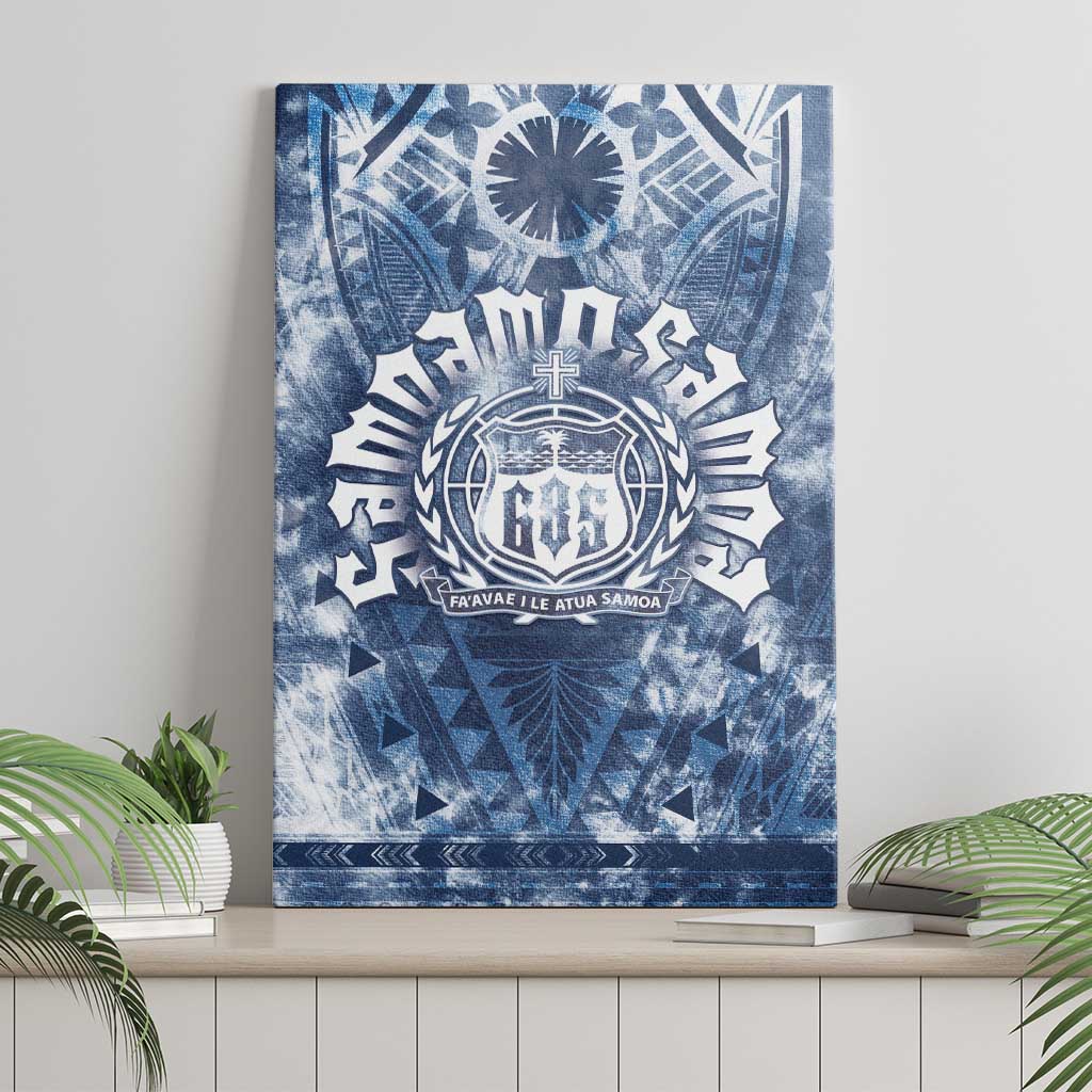 Samoa 685 Canvas Wall Art Polynesian Pattern Tie Dye Style LT05 - Polynesian Pride