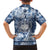 Samoa 685 Family Matching Short Sleeve Bodycon Dress and Hawaiian Shirt Polynesian Pattern Tie Dye Style