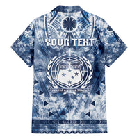 Samoa 685 Hawaiian Shirt Polynesian Pattern Tie Dye Style LT05 - Polynesian Pride