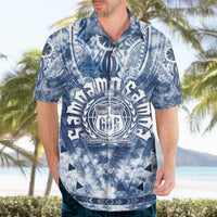 Samoa 685 Hawaiian Shirt Polynesian Pattern Tie Dye Style LT05 - Polynesian Pride