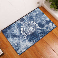 Samoa 685 Rubber Doormat Polynesian Pattern Tie Dye Style LT05 - Polynesian Pride