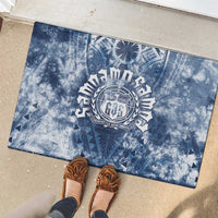 Samoa 685 Rubber Doormat Polynesian Pattern Tie Dye Style LT05 - Polynesian Pride
