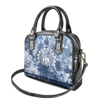 Samoa 685 Shoulder Handbag Polynesian Pattern Tie Dye Style
