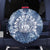 Samoa 685 Spare Tire Cover Polynesian Pattern Tie Dye Style