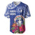 Hafa Adai Northern Mariana Islands Baseball Jersey Polynesian Tribal Pattern