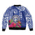 Hafa Adai Northern Mariana Islands Bomber Jacket Polynesian Tribal Pattern