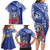 Hafa Adai Northern Mariana Islands Family Matching Long Sleeve Bodycon Dress and Hawaiian Shirt Polynesian Tribal Pattern