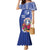 Hafa Adai Northern Mariana Islands Mermaid Dress Polynesian Tribal Pattern