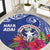 Hafa Adai Northern Mariana Islands Round Carpet Polynesian Tribal Pattern LT05