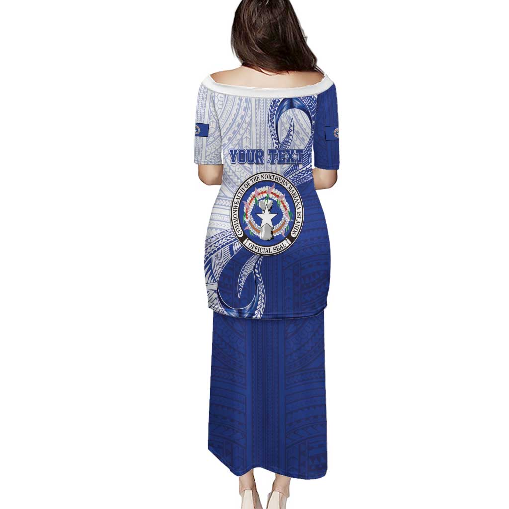 Personalized Northern Mariana Islands Puletasi CNMI Seal