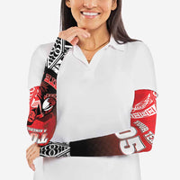 Custom Rugby Tonga MMT Arm Sleeves Mana O Tonga - Polynesian Pride