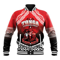 Custom Rugby Tonga MMT Baseball Jacket Mana O Tonga - Polynesian Pride