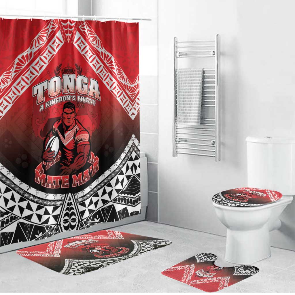 Rugby Tonga MMT Bathroom Set Mana O Tonga - Polynesian Pride