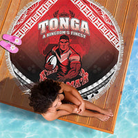 Rugby Tonga MMT Beach Blanket Mana O Tonga - Polynesian Pride