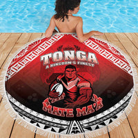 Rugby Tonga MMT Beach Blanket Mana O Tonga - Polynesian Pride