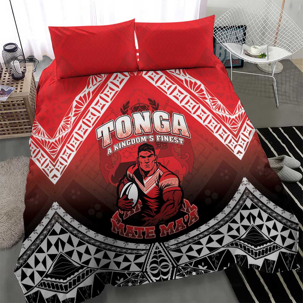 Rugby Tonga MMT Bedding Set Mana O Tonga - Polynesian Pride