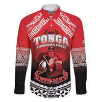 Custom Rugby Tonga MMT Family Matching Long Sleeve Bodycon Dress and Hawaiian Shirt Mana O Tonga - Polynesian Pride