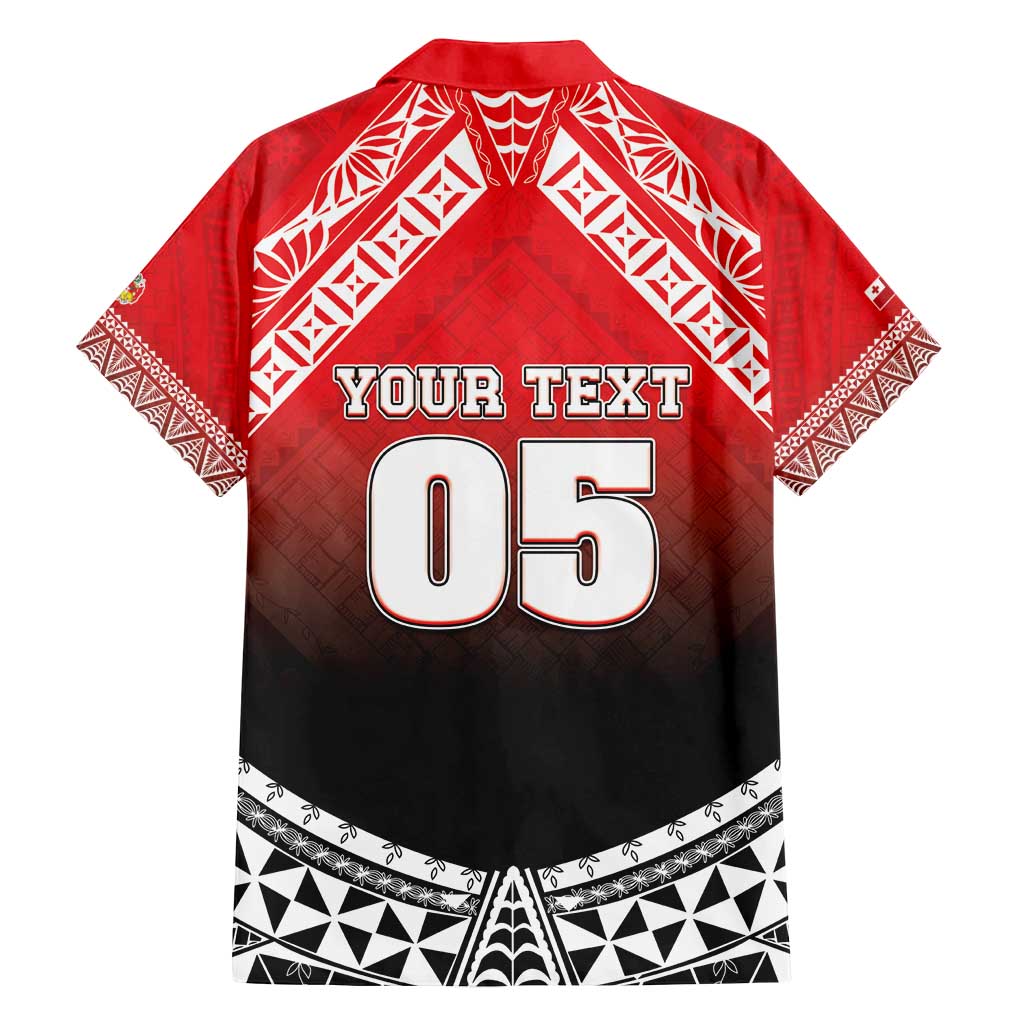 Custom Rugby Tonga MMT Family Matching Off Shoulder Maxi Dress and Hawaiian Shirt Mana O Tonga - Polynesian Pride