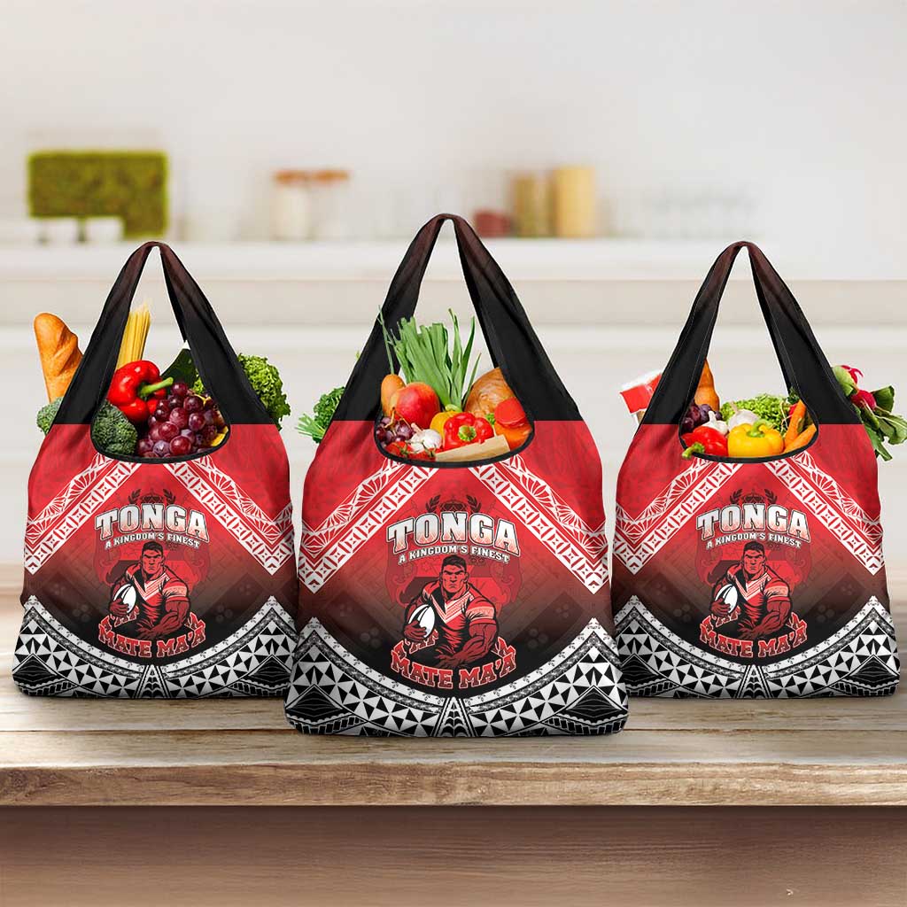 Rugby Tonga MMT Grocery Bag Mana O Tonga - Polynesian Pride