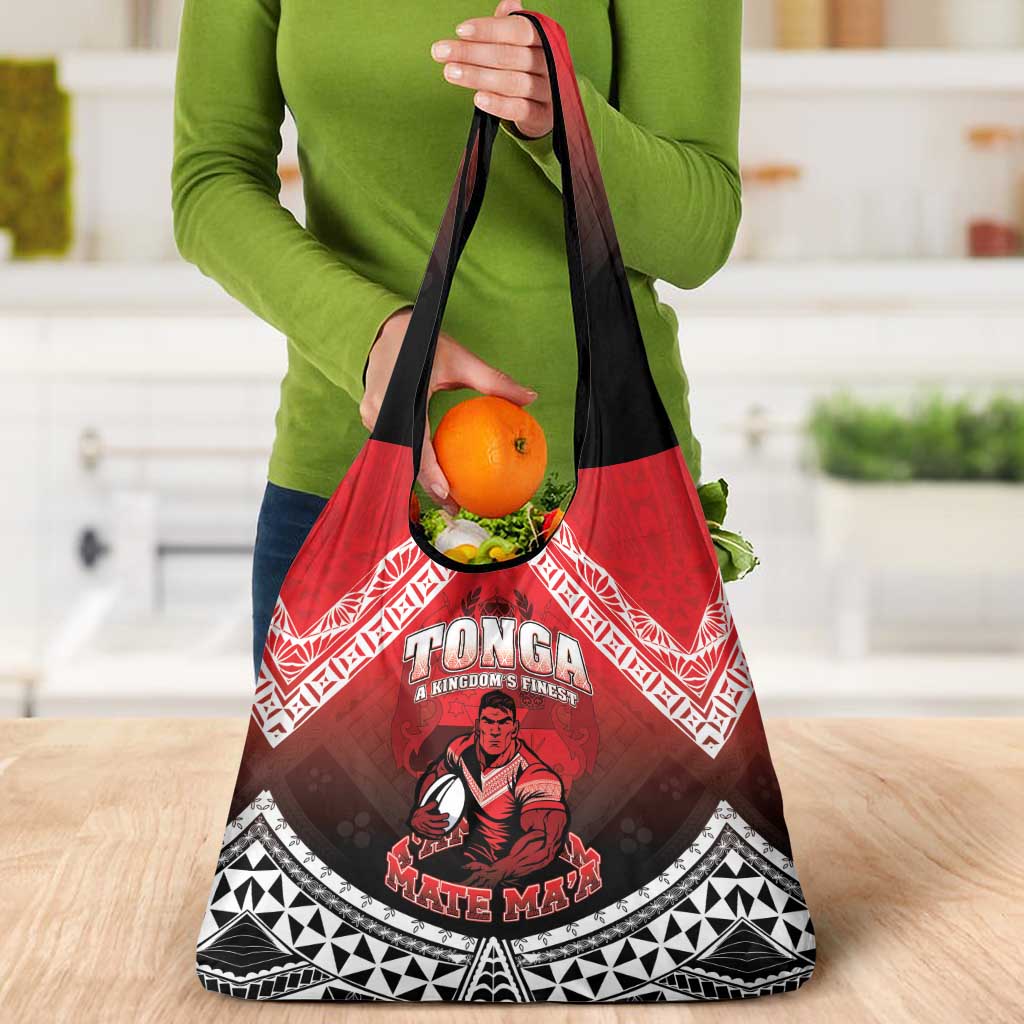Rugby Tonga MMT Grocery Bag Mana O Tonga - Polynesian Pride