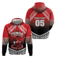 Custom Rugby Tonga MMT Hoodie Mana O Tonga - Polynesian Pride