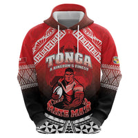 Custom Rugby Tonga MMT Hoodie Mana O Tonga - Polynesian Pride
