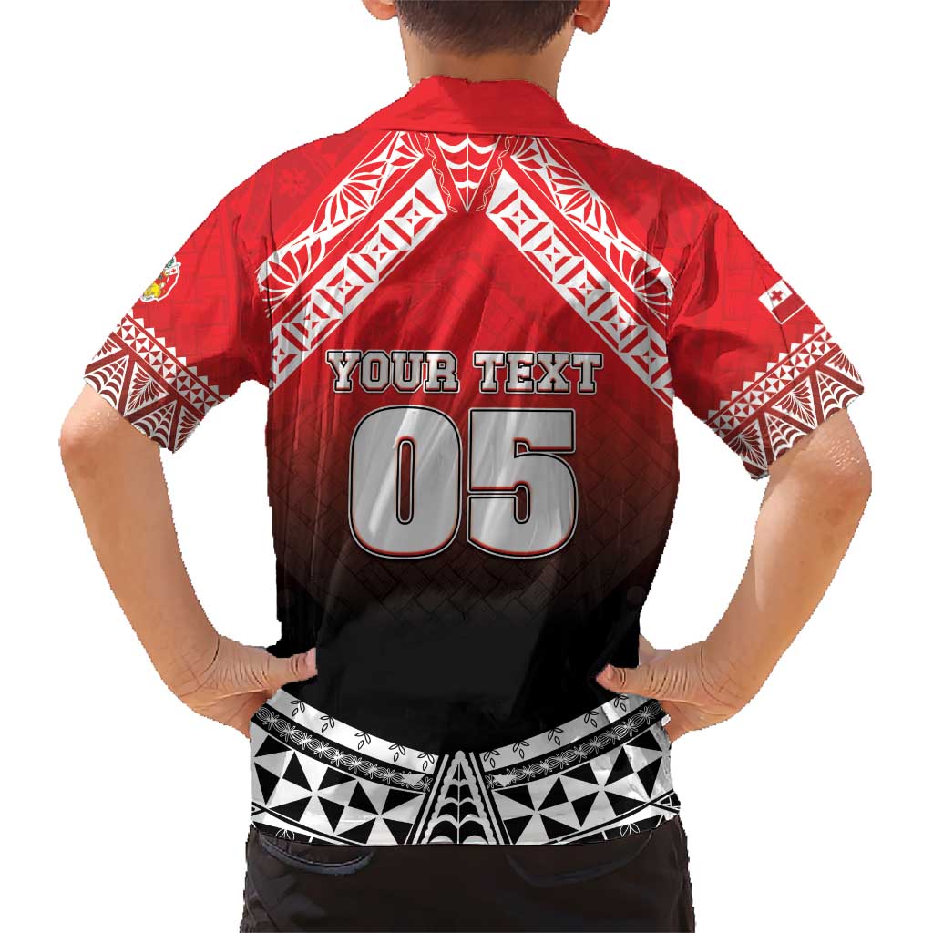 Custom Rugby Tonga MMT Kid Hawaiian Shirt Mana O Tonga - Polynesian Pride
