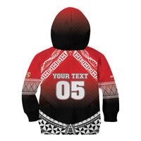 Custom Rugby Tonga MMT Kid Hoodie Mana O Tonga - Polynesian Pride
