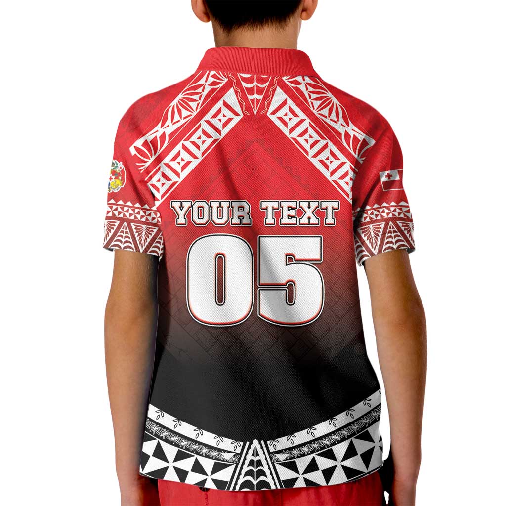 Custom Rugby Tonga MMT Kid Polo Shirt Mana O Tonga - Polynesian Pride