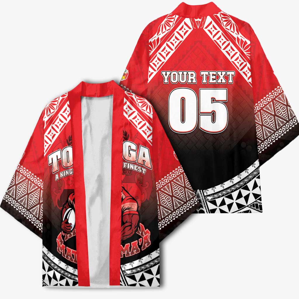 Custom Rugby Tonga MMT Kimono Mana O Tonga - Polynesian Pride