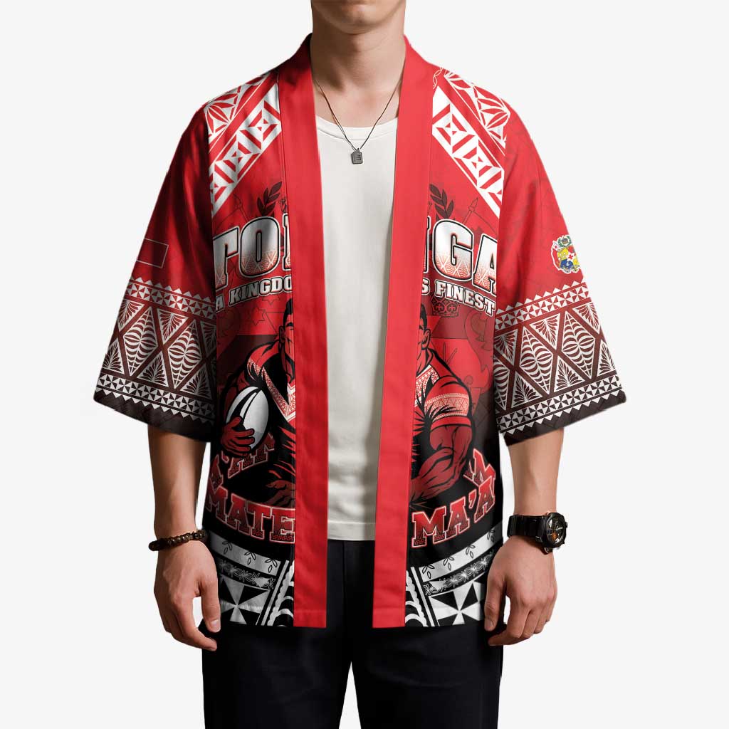 Custom Rugby Tonga MMT Kimono Mana O Tonga - Polynesian Pride