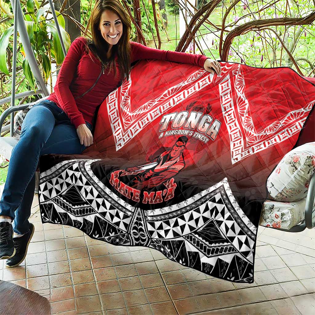 Rugby Tonga MMT Quilt Mana O Tonga - Polynesian Pride