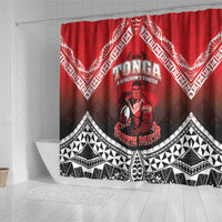 Rugby Tonga MMT Shower Curtain Mana O Tonga - Polynesian Pride