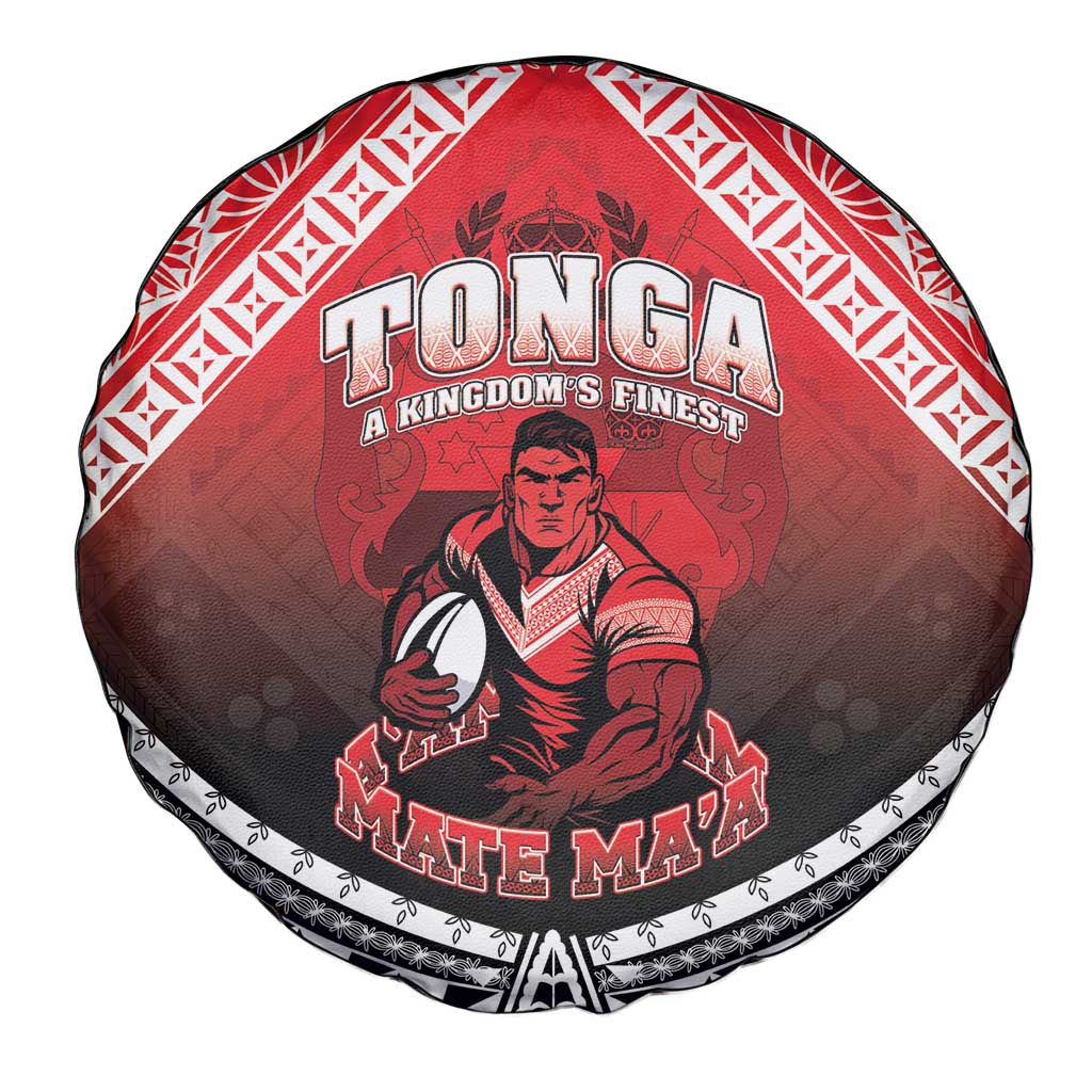 Rugby Tonga MMT Spare Tire Cover Mana O Tonga - Polynesian Pride