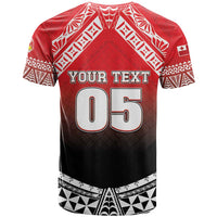 Custom Rugby Tonga MMT T Shirt Mana O Tonga - Polynesian Pride