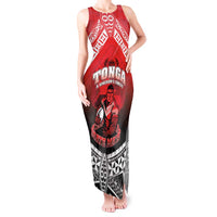 Custom Rugby Tonga MMT Tank Maxi Dress Mana O Tonga - Polynesian Pride