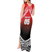Custom Rugby Tonga MMT Tank Maxi Dress Mana O Tonga - Polynesian Pride
