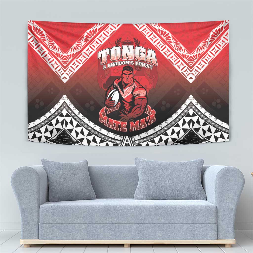 Rugby Tonga MMT Tapestry Mana O Tonga - Polynesian Pride