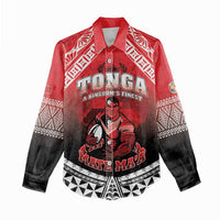 Custom Rugby Tonga MMT Women Casual Shirt Mana O Tonga - Polynesian Pride