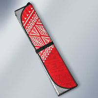 Rugby Samoa And Tonga Auto Sun Shade Toa Samoa With Mate Maa - Polynesian Pride