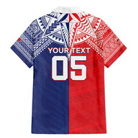 Custom Rugby Samoa And Tonga Family Matching Mermaid Dress and Hawaiian Shirt Toa Samoa With Mate Maa - Polynesian Pride