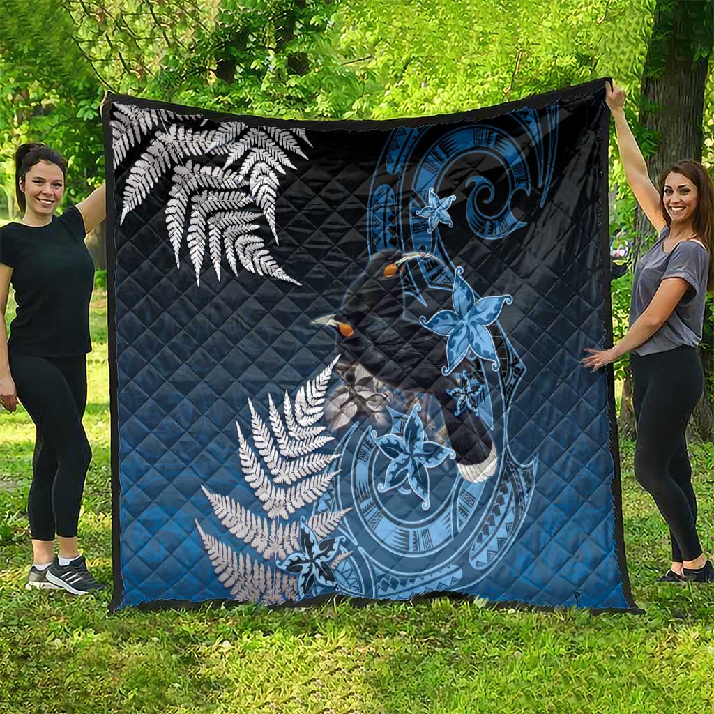 New Zealand Huia Bird Quilt Aotearoa Maori Pattern