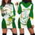 Custom Tailevu Rugby Hoodie Dress Fiji Tapa Pattern LT05 - Polynesian Pride