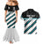 Custom Fiji Rugby Couples Matching Mermaid Dress and Hawaiian Shirt Fijian 7s With Tapa Pattern LT05 - Polynesian Pride