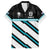 Custom Fiji Rugby Family Matching Off Shoulder Short Dress and Hawaiian Shirt Fijian 7s With Tapa Pattern LT05 Dad's Shirt - Short Sleeve White - Polynesian Pride