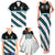 Custom Fiji Rugby Family Matching Tank Maxi Dress and Hawaiian Shirt Fijian 7s With Tapa Pattern LT05 - Polynesian Pride