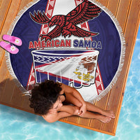 American Samoa Flag Day Beach Blanket Flag Style