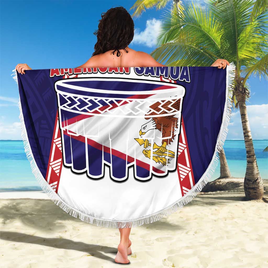 American Samoa Flag Day Beach Blanket Flag Style