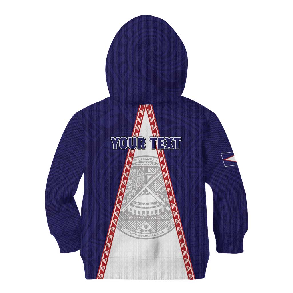 Personalised American Samoa Flag Day Kid Hoodie Flag Style